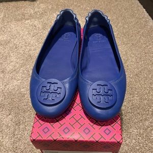Tory Burch ballet flats. Worn once for two hours.